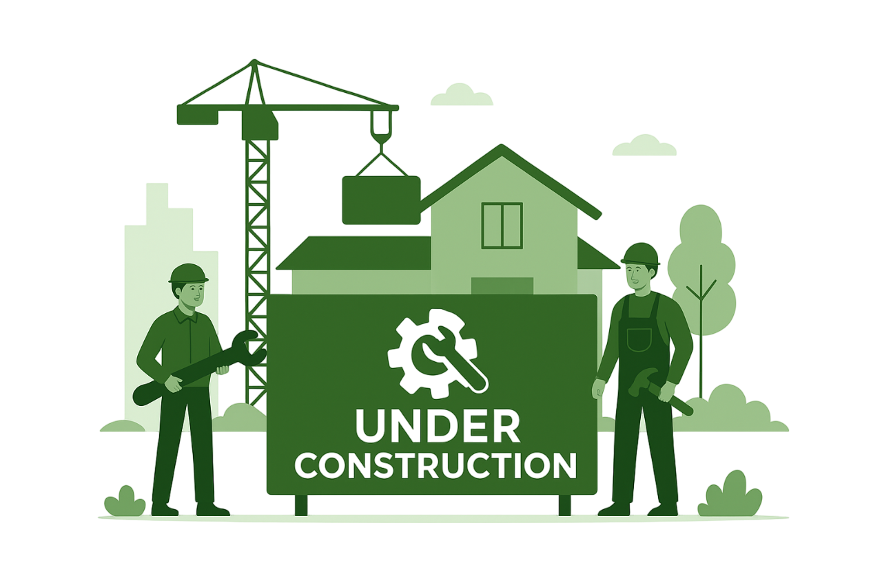 Under Maintenance Illustration